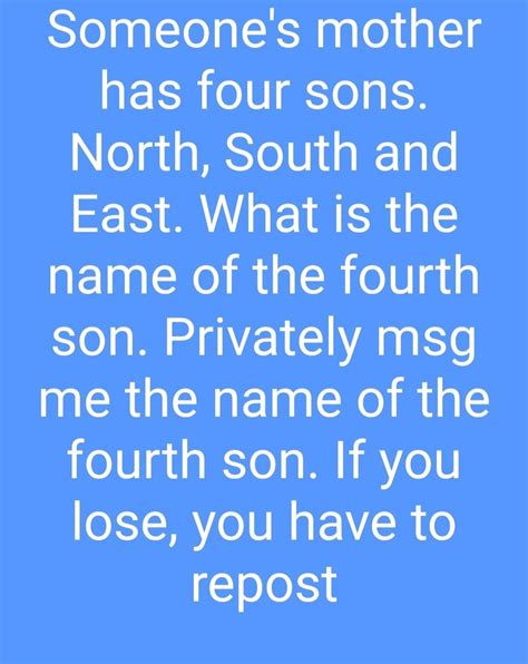 someone mother has four sons|mother has four sons story.